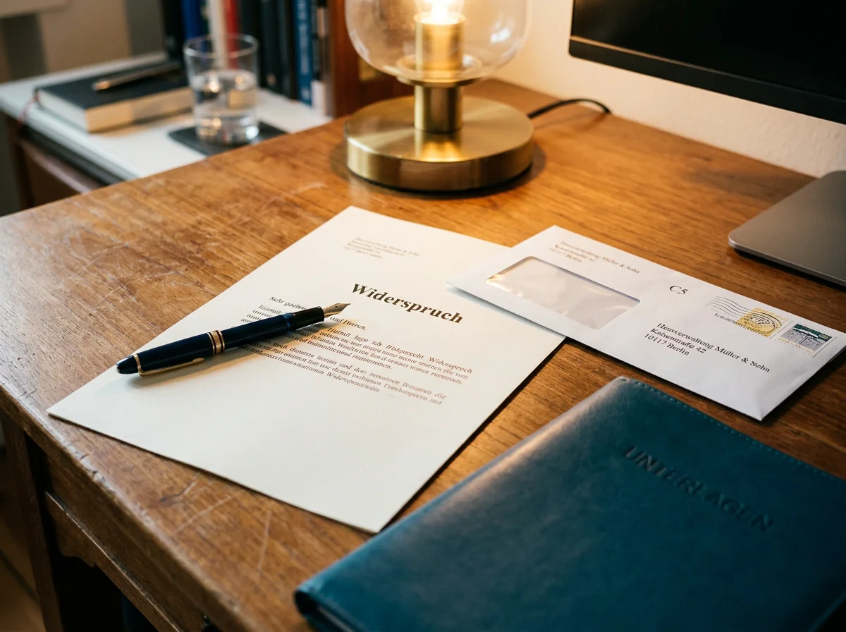 Musterbrief Widerspruch Nebenkostenabrechnung - kostenlose Vorlage